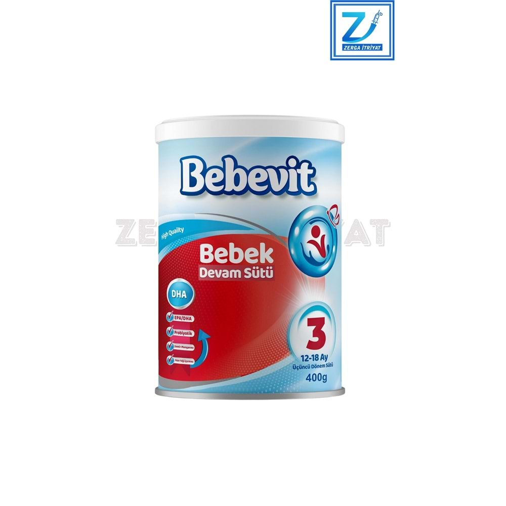 BEBEVİT BEBEK DEVAM SÜTÜ 400 GR NO :3