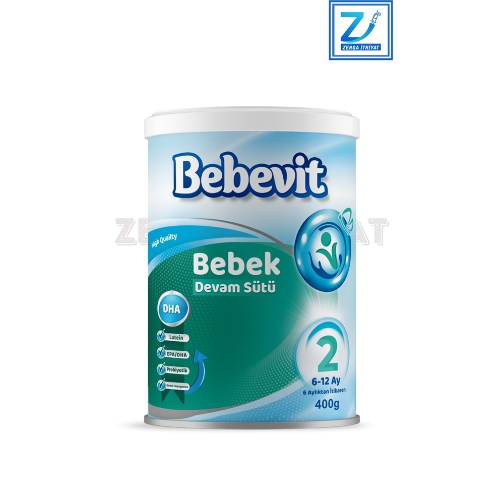 BEBEVİT BEBEK DEVAM SÜTÜ 400 GR NO:2