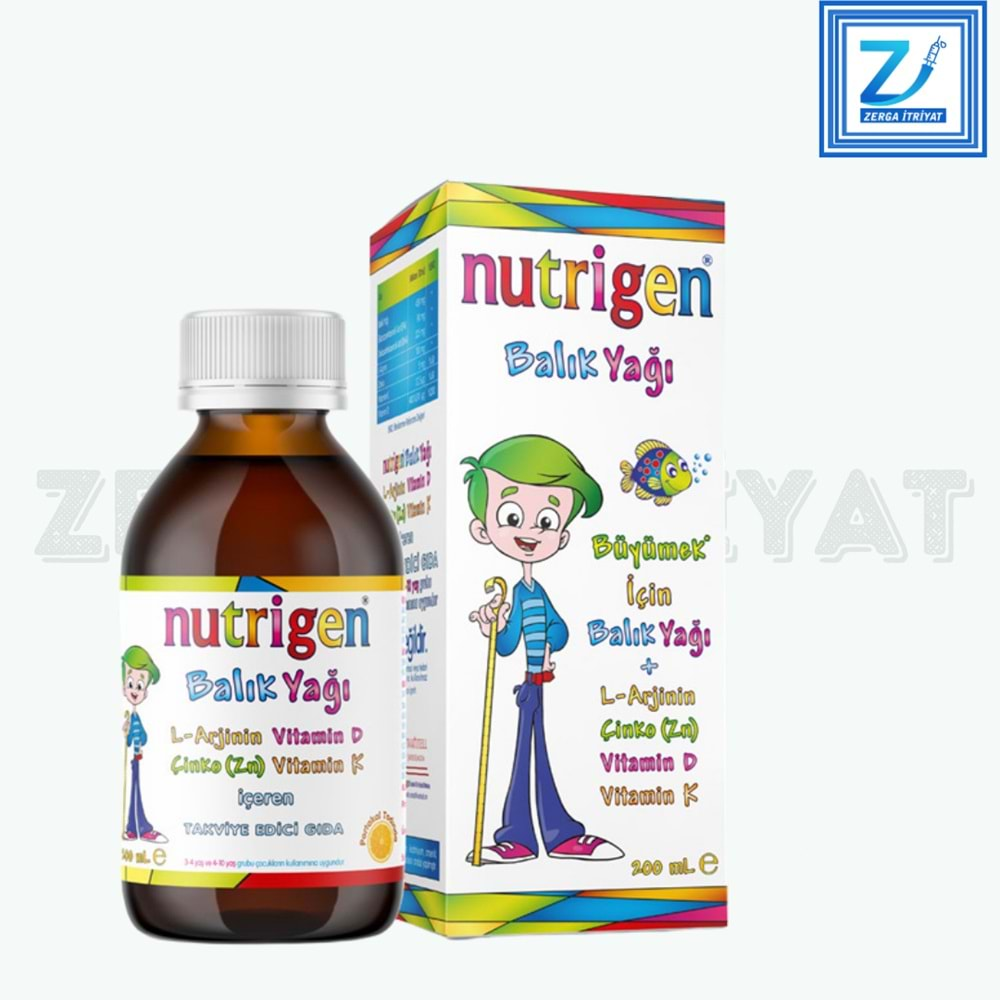 NUTRİGEN BALIK YAĞI 150 ML