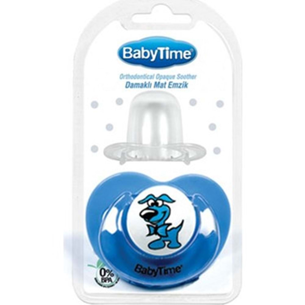 BABY TİME DAMAKLI MAT EMZİK NO:2 BT138