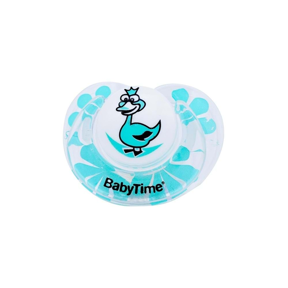 BABY TİME DAMAKLI ŞEFFAF EMZİK 0-6 AY NO:1 BT143