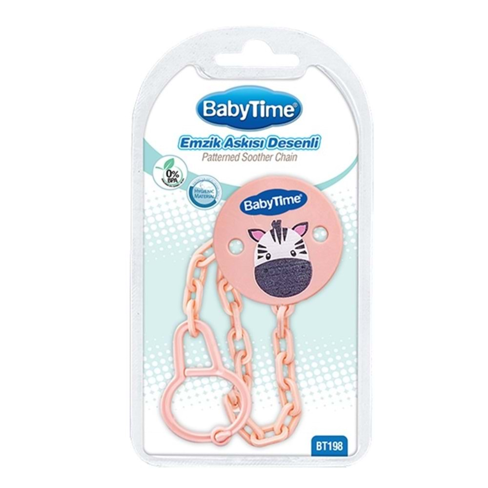 BABY TİME DESENLİ EMZİK ASKISI BT198