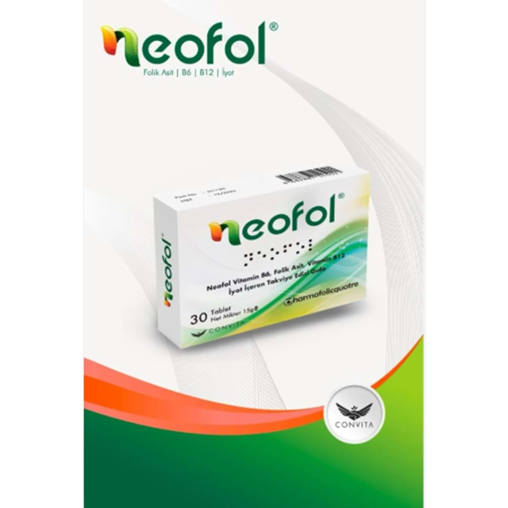 NEOFOL 30 TABLET (FOLİK ASİT)