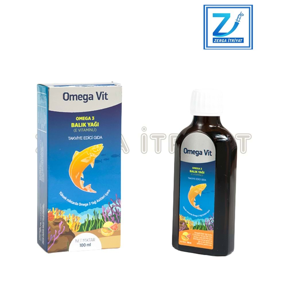 OMEGAVİT OMEGA 3 BALIK YAĞI 100 ML