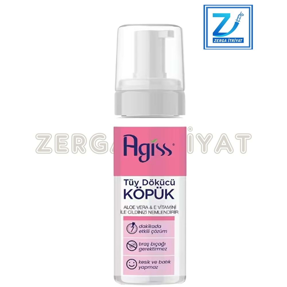 AGİSS TÜY DÖKÜCÜ KÖPÜK 150 ML