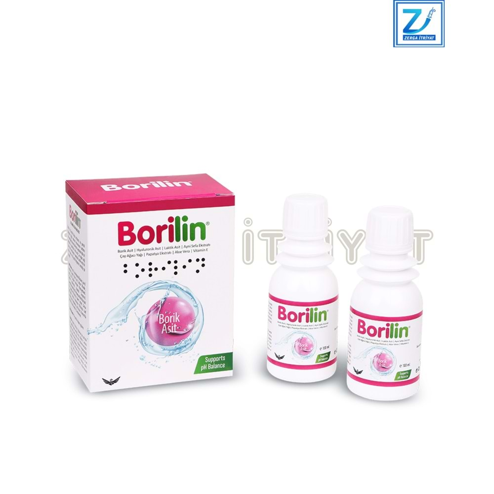 BORİLİN BORİK ASİT 2*100 ML