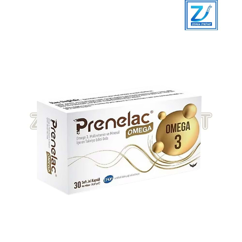 PRENELAC OMEGA 3 30 KAPSÜL