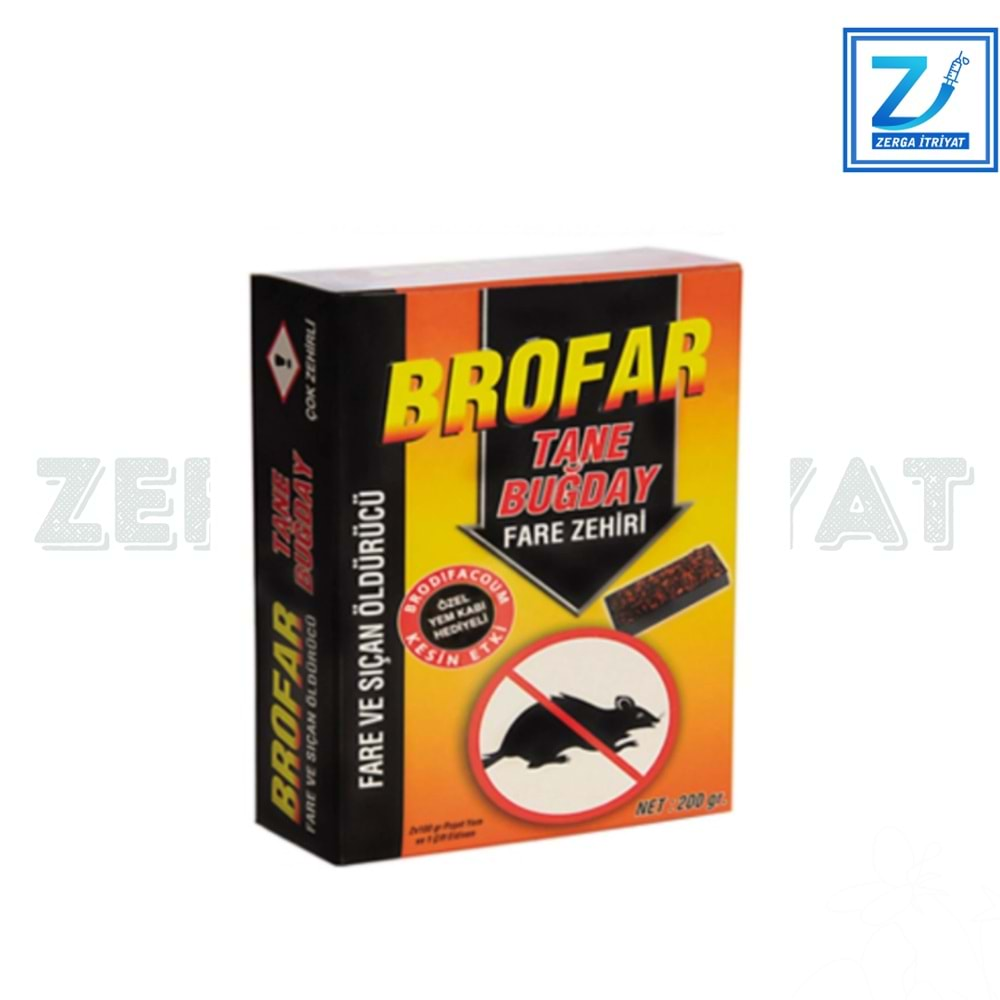 BROFAR FARE ZEHİRİ BUĞDAYI 200 GR