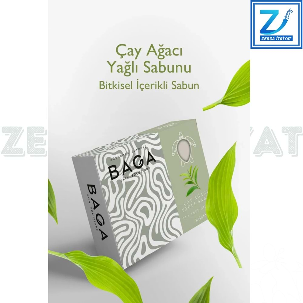 BAGA ÇAY AĞACI YAĞLI SABUN 125 GR