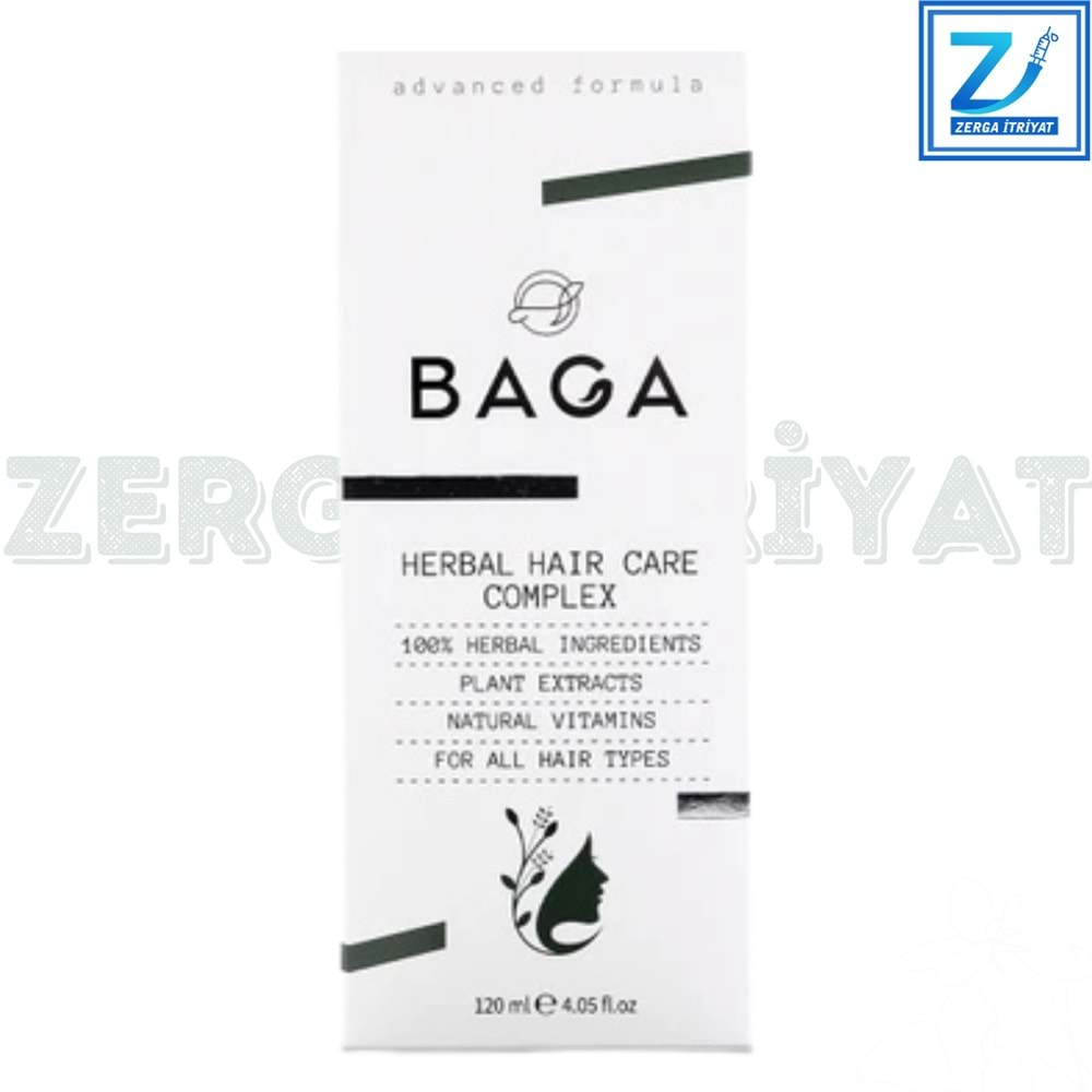 BAGA HERBAL HAİR CARE SAÇ BAKIM SPREYİ 120 ML