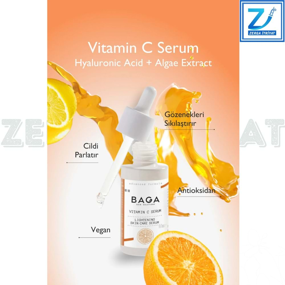 BAGA C VİTAMİNİ SERUM 30 ML