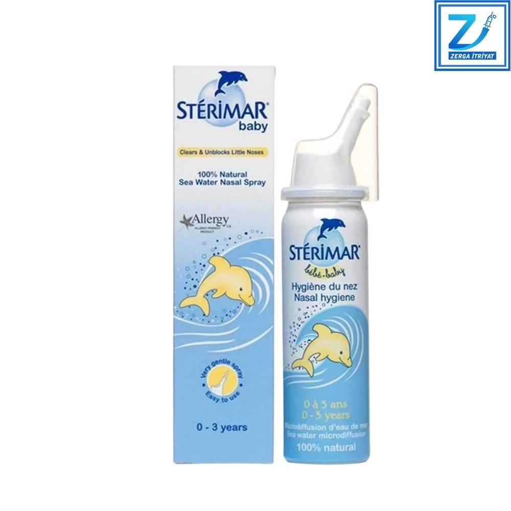 STERİMAR DENİZ SUYU BURUN SPREYİ 100 ML