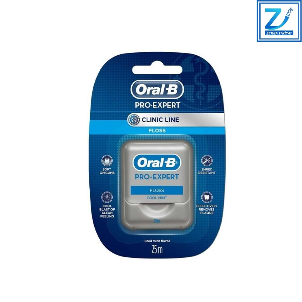 ORAL-B PRO -EXPERT FLOSS DİŞ İPİ 25 M