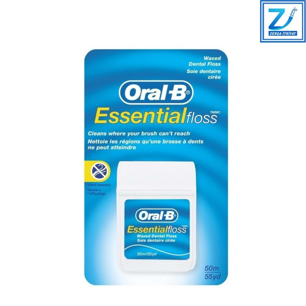 ORAL-B ESSENTİAL FLOSS 50 M