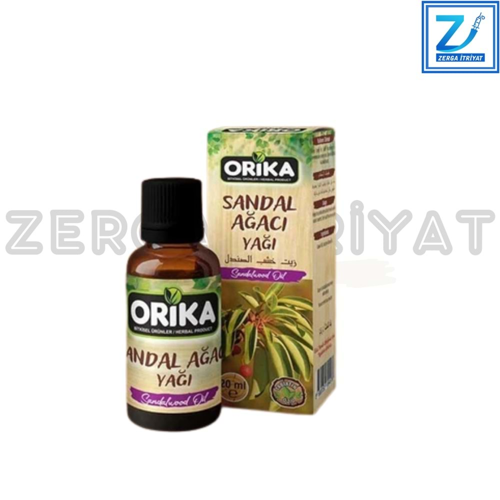 ORİKA SANDAL AĞACI YAĞI 20 ML