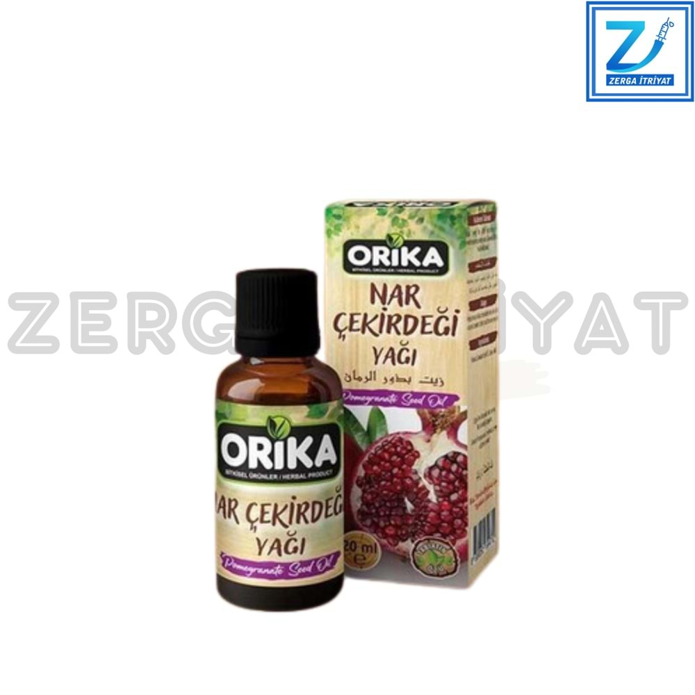 ORİKA NAR ÇEKİRDEĞİ YAĞI 20 ML