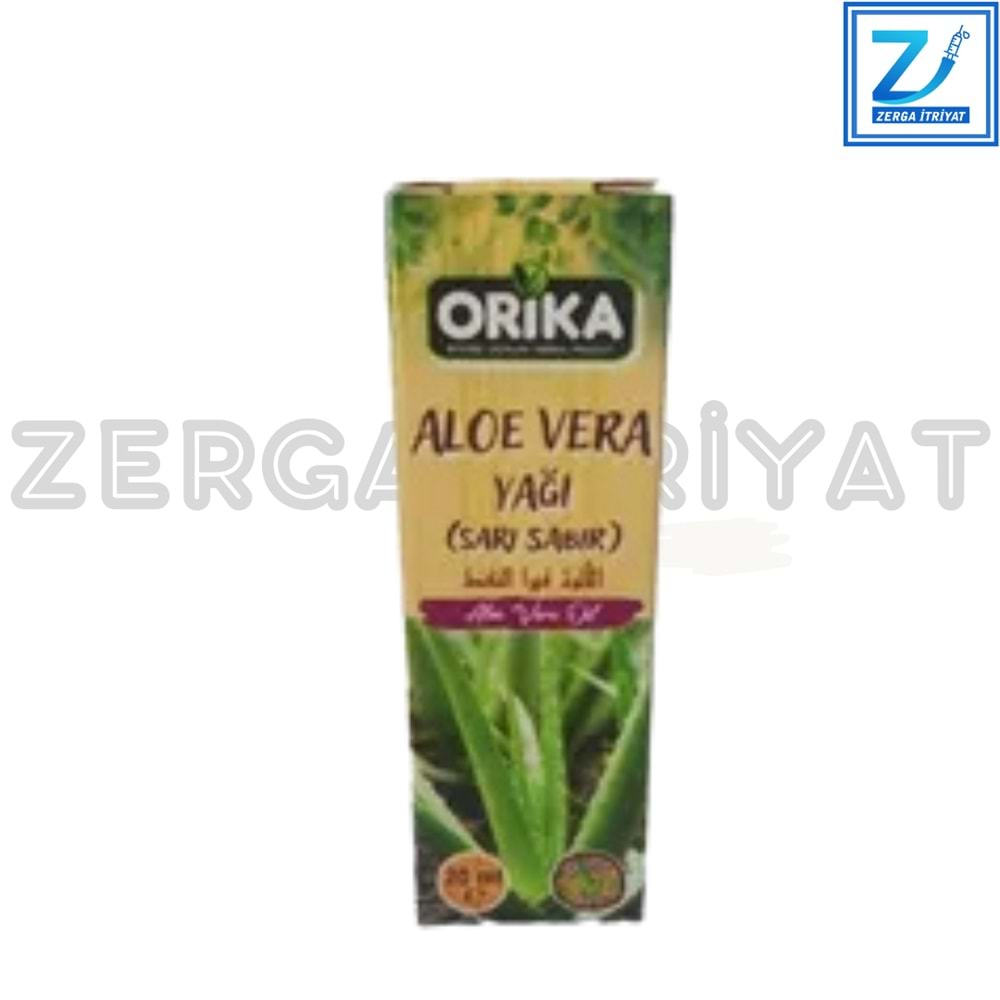 ORİKA ALEO VERA YAĞI 20 ML