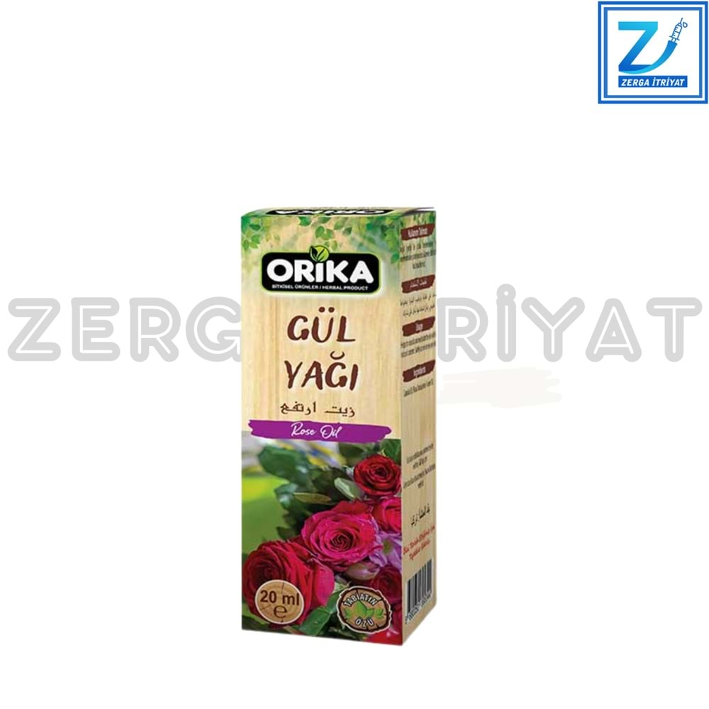 ORİKA GÜL YAĞI 20 ML