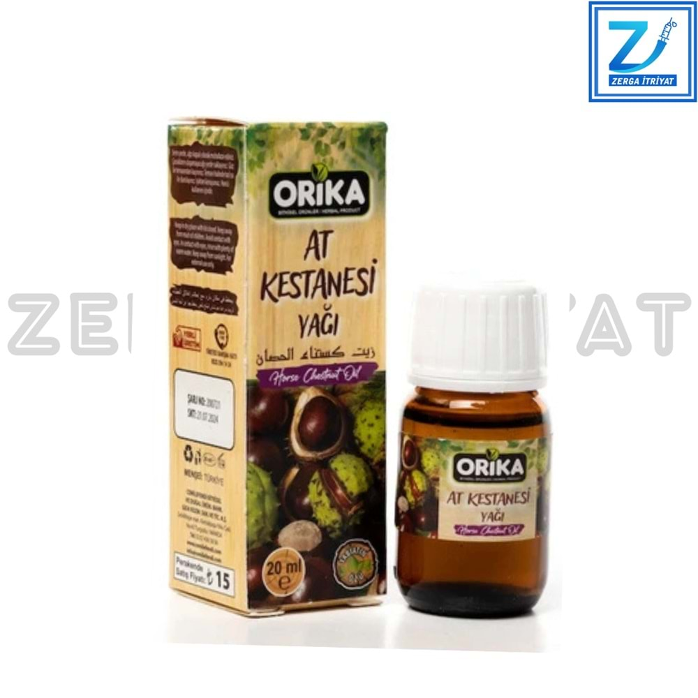 ORİKA AT KESTANESİ YAĞI 20 ML