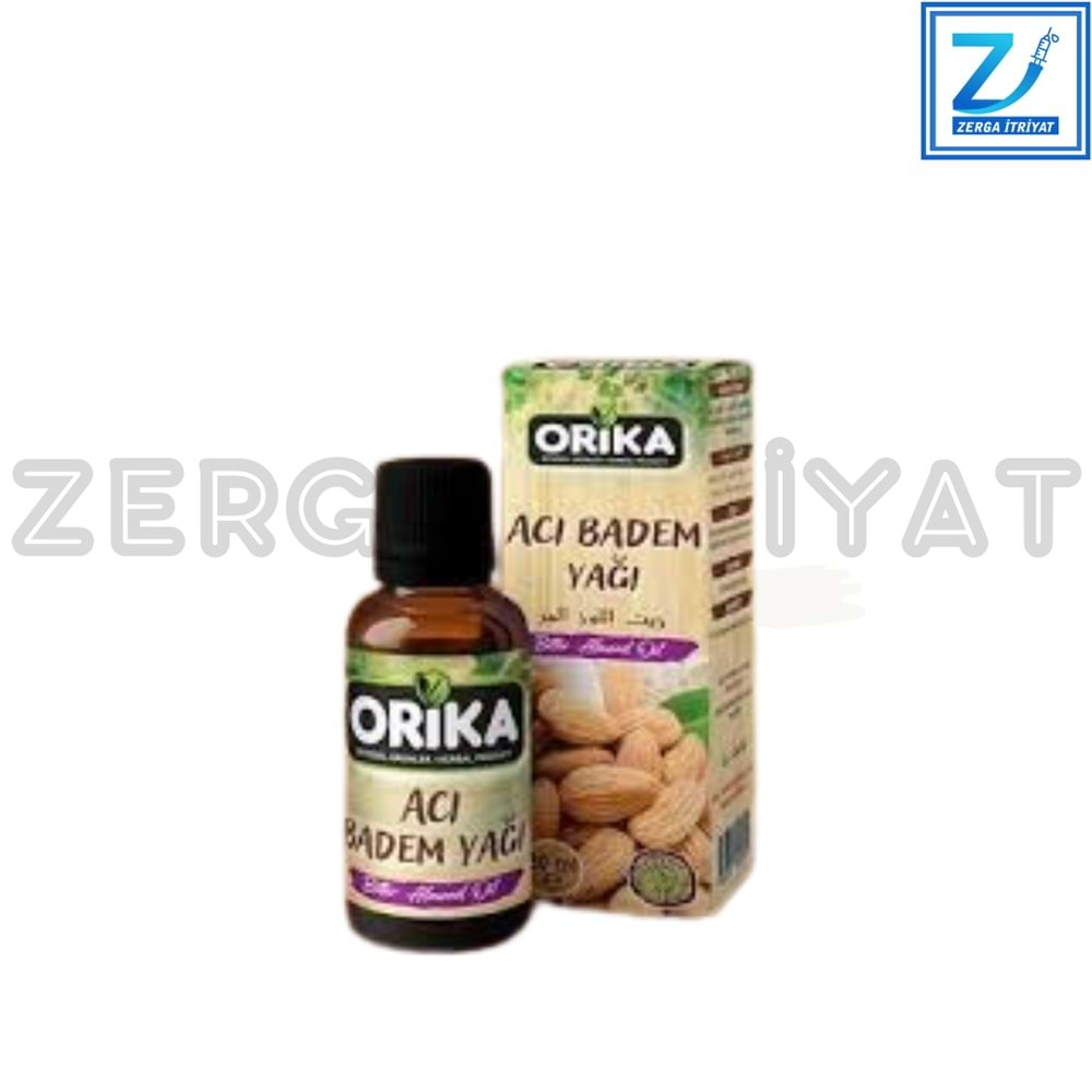 ORİKA ACI BADEM YAĞI 20 ML