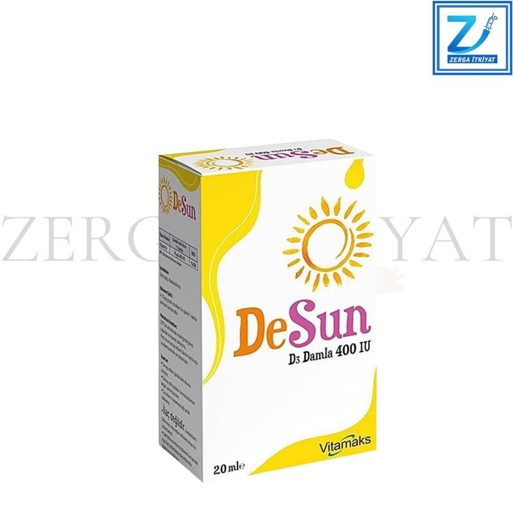 DESUN D3 400IU DAMLA 20 ML