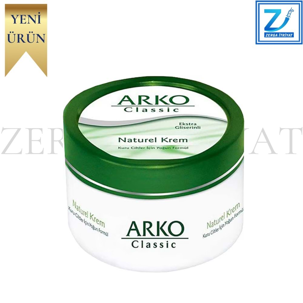 ARKO CLASSİC NEMLENDİRİCİ BAKIM KREMİ 250 ML