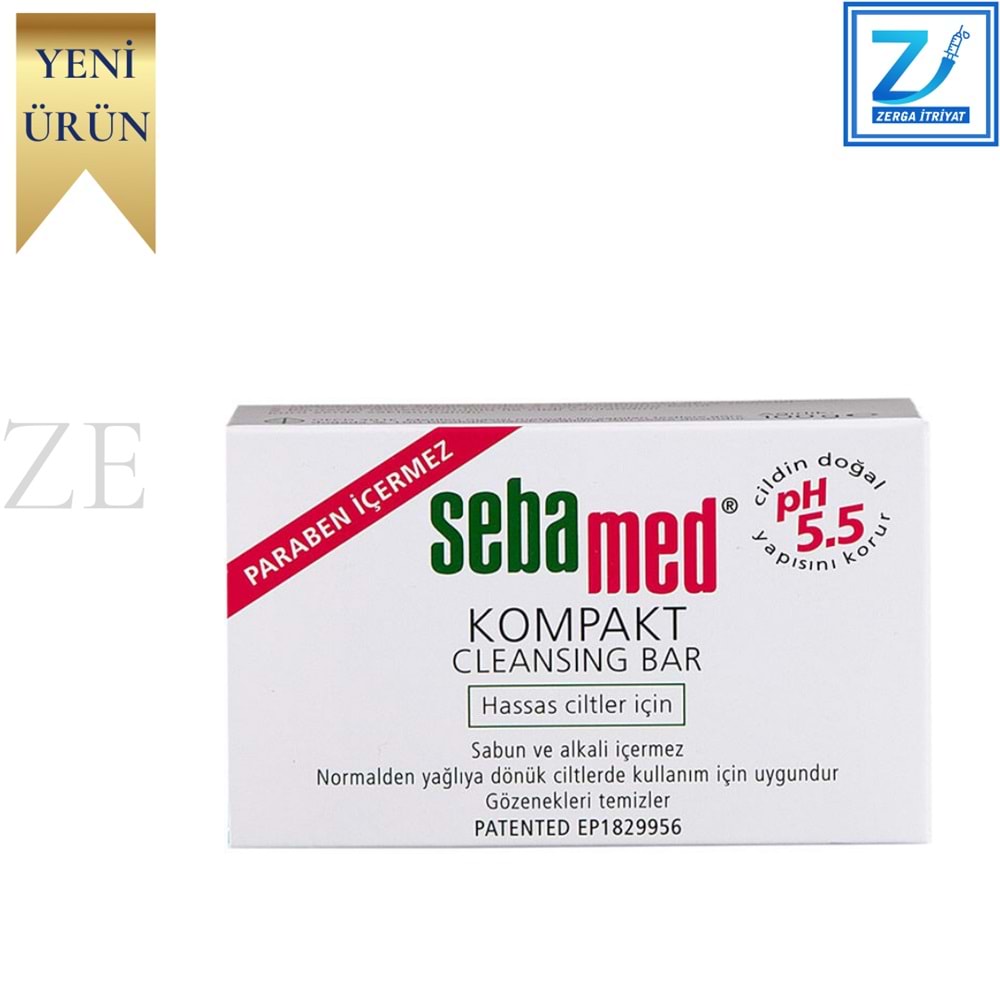 SEBAMED KOMPAKT SABUN CLEANSİNG BAR 100 GR