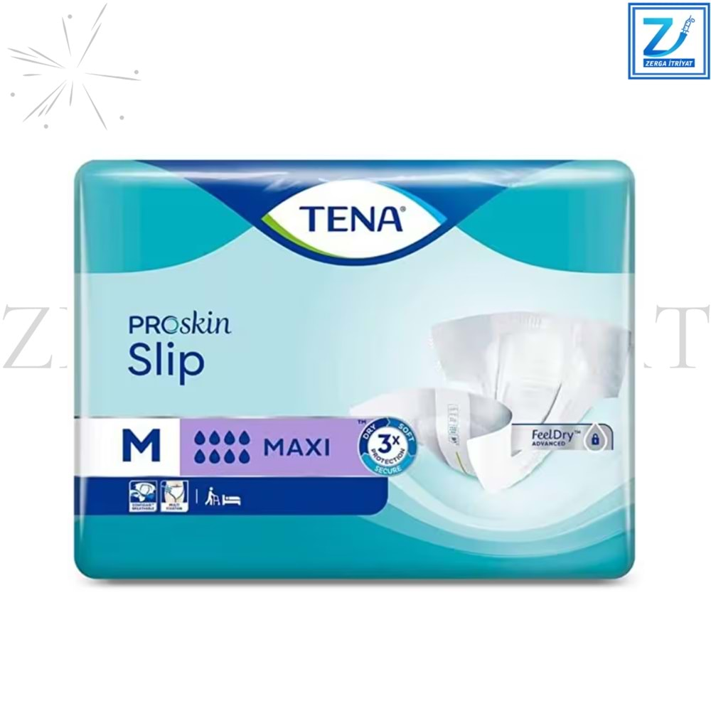 TENA 8 DAMLA BELBANTLI HASTA BEZİ MEDIUM 24 ADET