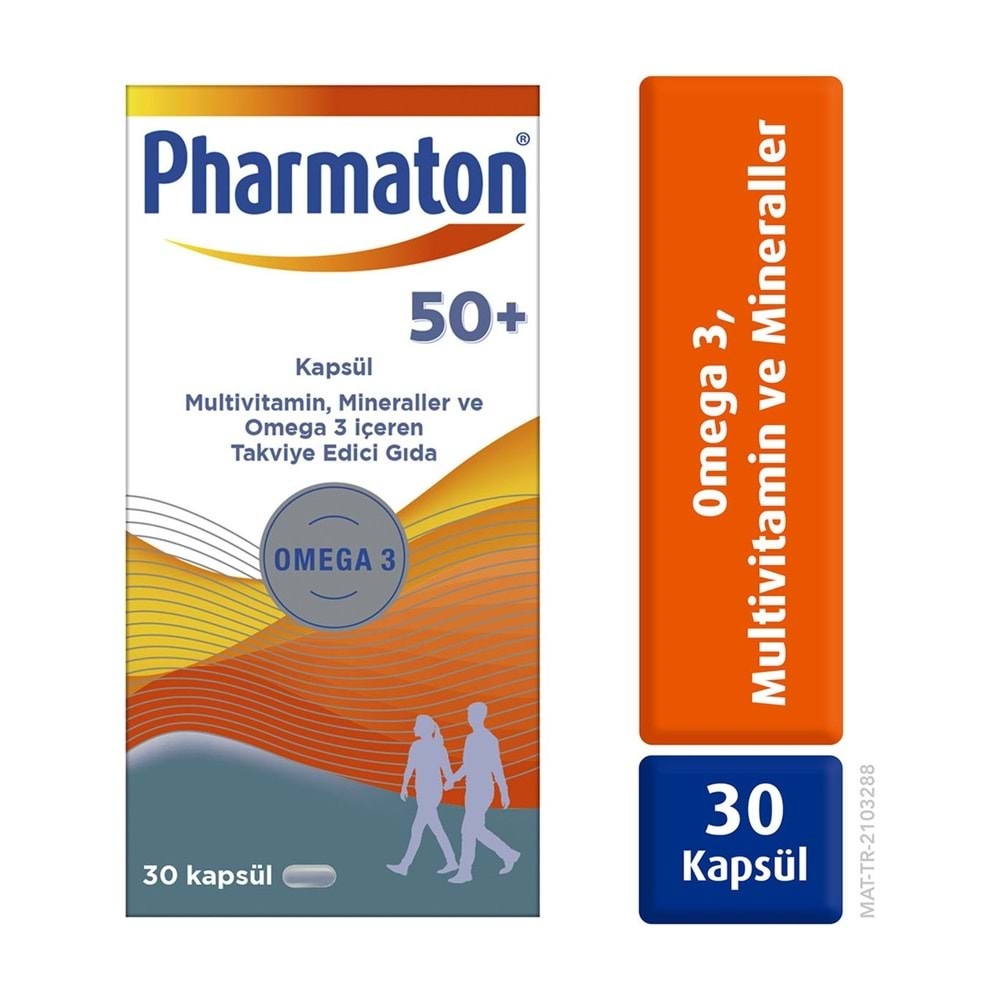 PHARMATON 50+ PLUS 30 KAPSÜL