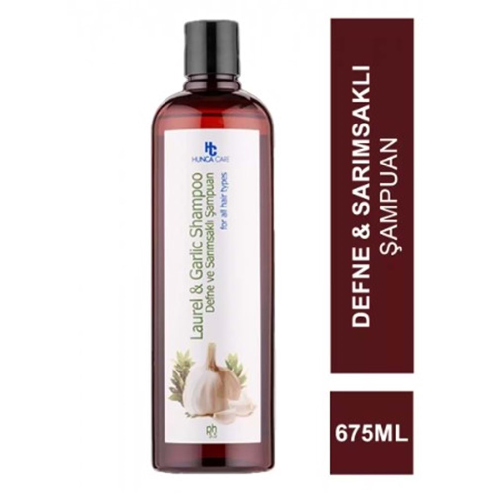 HUNCA CARE DEFNE VE SARIMSAKLI ŞAMPUAN 675 ML