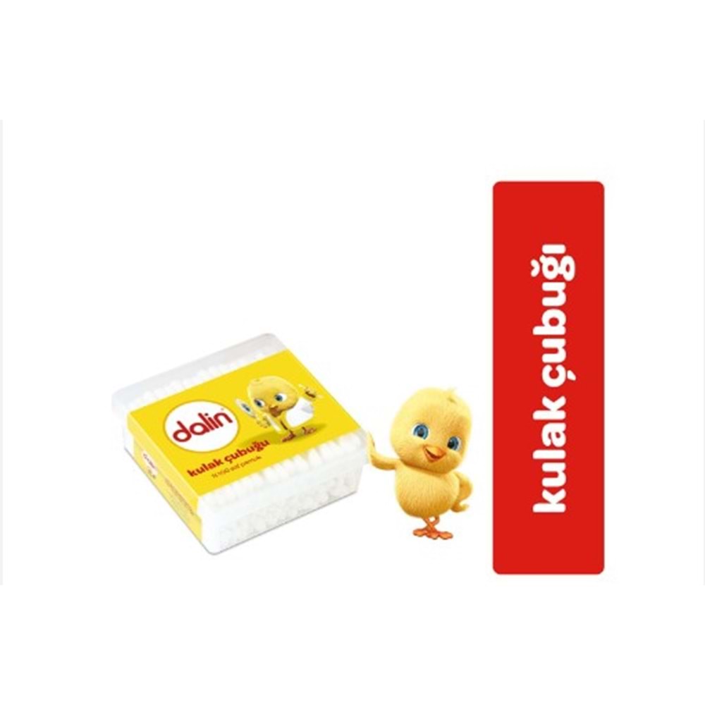 DALİN KULAK TEMİZLEME ÇUBUĞU 100'LÜ