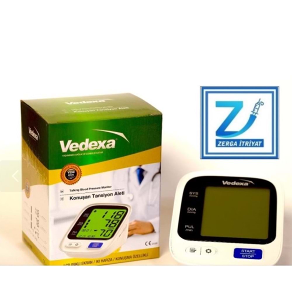 VEDEXA PREMİUM KOLDAN KONUŞAN TANSİYON ALETİ