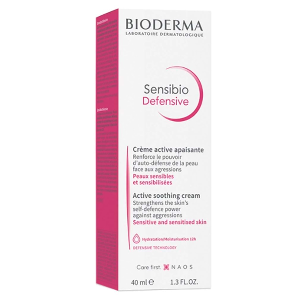 BİODERMA DEFENSİVE CREAM 40 ML ( HASSAS VE HASSASLAŞABİLEN GÜNLÜK BAKIM KREMİ )