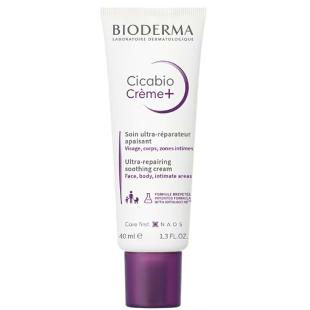 BİODERMA CİCABİO CREAM + 40 ML ( NEMLENDİRİCİ VE YATIŞTIRICI BAKIM KREMİ )