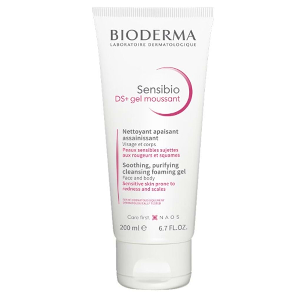 BİODERMA SENSİBİO DS+ FOAMİNG GEL 200 ML ( YAĞLI PULLANMA PROBLEMİ YAŞAYAN HASSAS CİLTLER İÇİN TEMİZLEME JELİ )