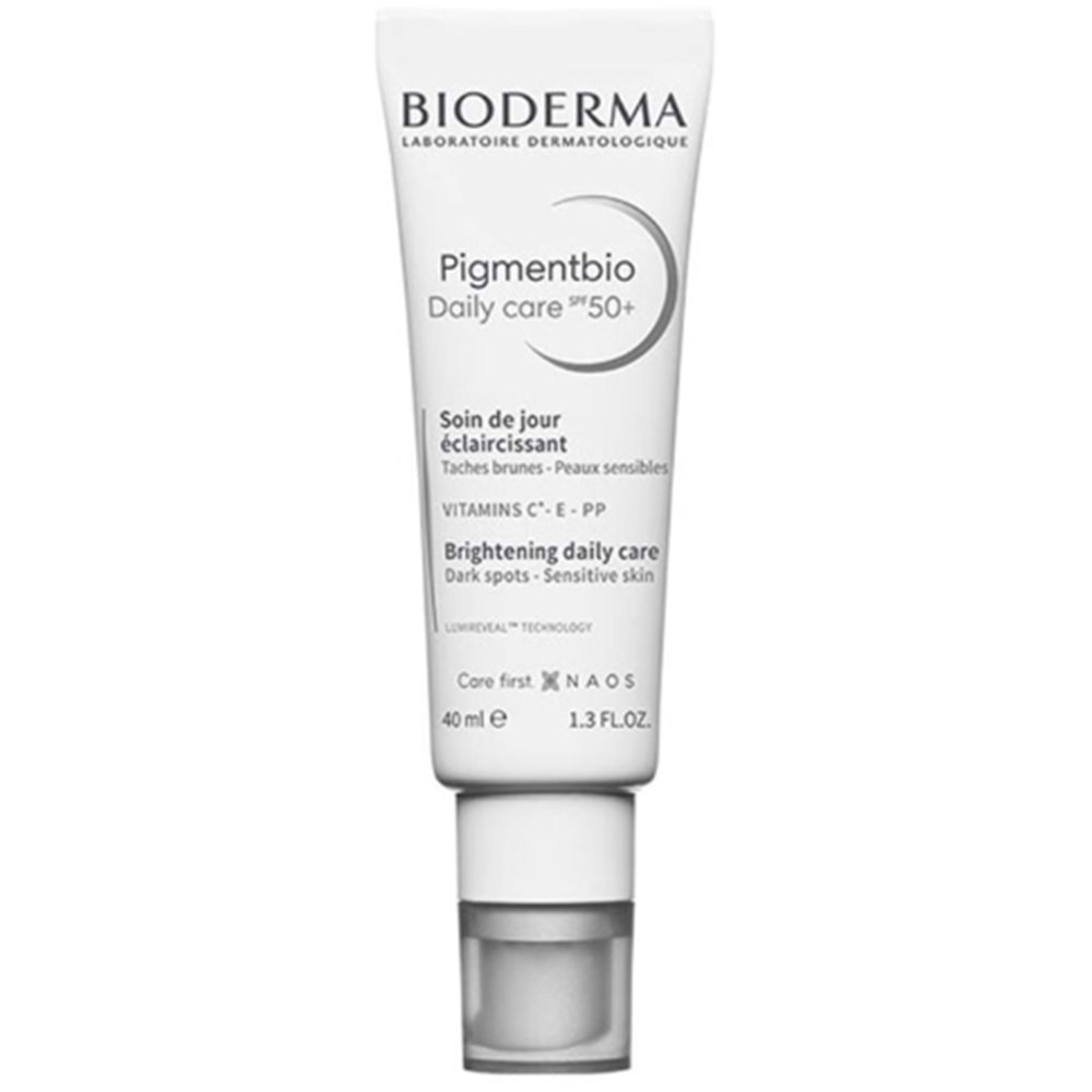 BİODERMA PİGMENTBİO DAİLY CARE SPF50+40 ML ( LEKE SORUNU YAŞAYAN CİLTLER İÇİN BAKIM KREMİ )