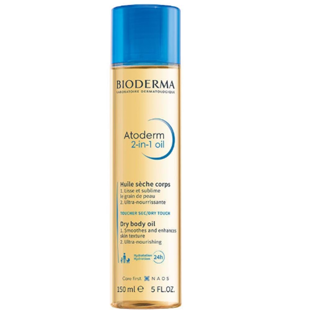 BİODERMA ATODERM 2 İN 1 BODY OİL 150 ML ( KURU VE ÇOK KURU CİLTLER İÇİN YAĞ )