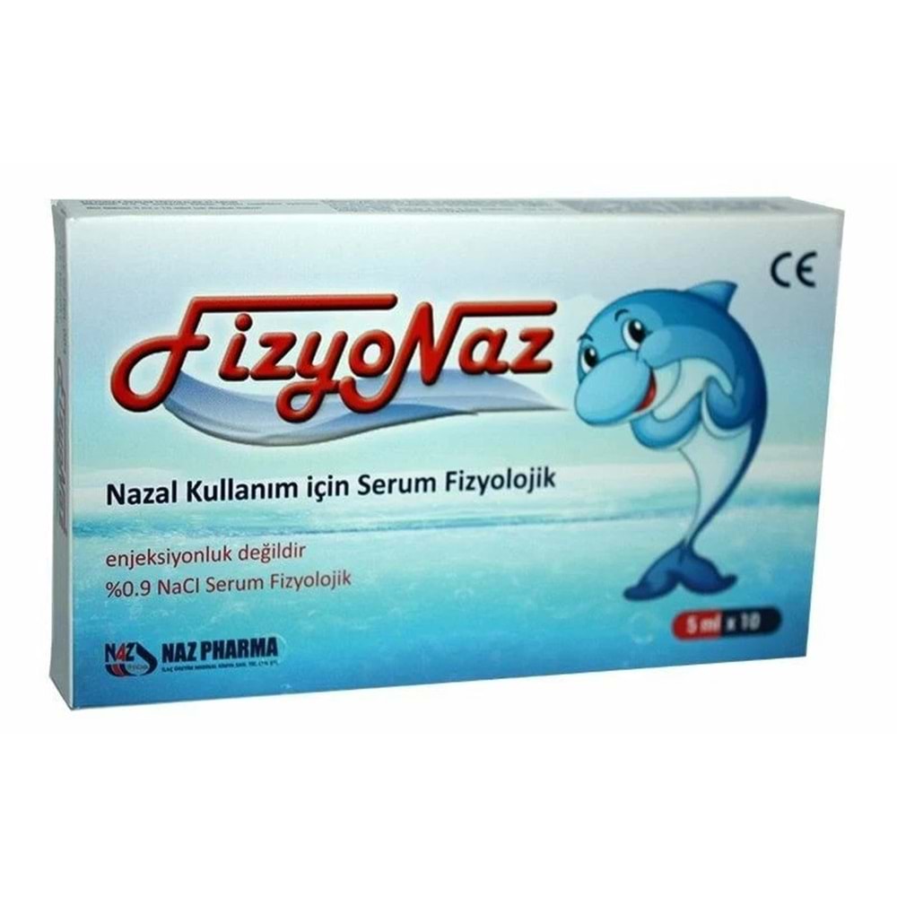FİZYONAZ SERUM FİZYOLOJİK 5 ML 10 FLAKON
