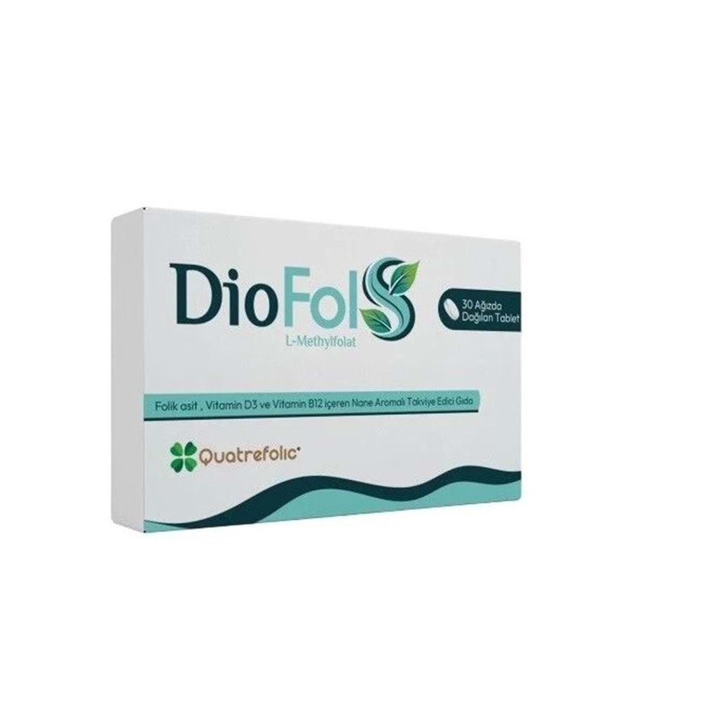DİOFOL S 30 AĞIZDA DAĞILAN TABLET