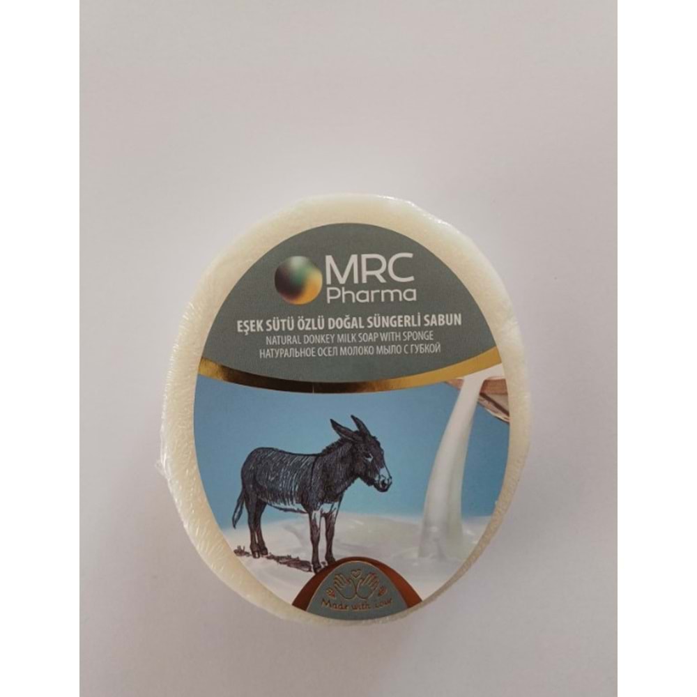 MRC EŞEK SÜTÜ ÖZLÜ DOĞAL SÜNGERLİ SABUN 135 GR