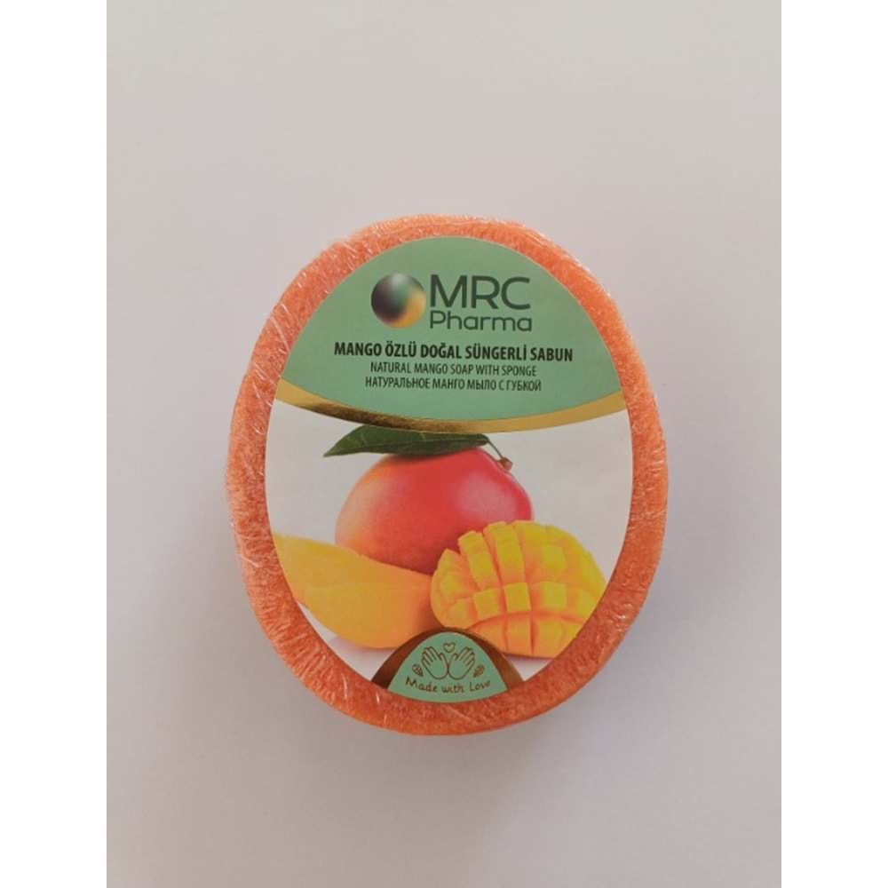MRC MANGO ÖZLÜ DOĞAL SÜNGERLİ SABUN 135 GR
