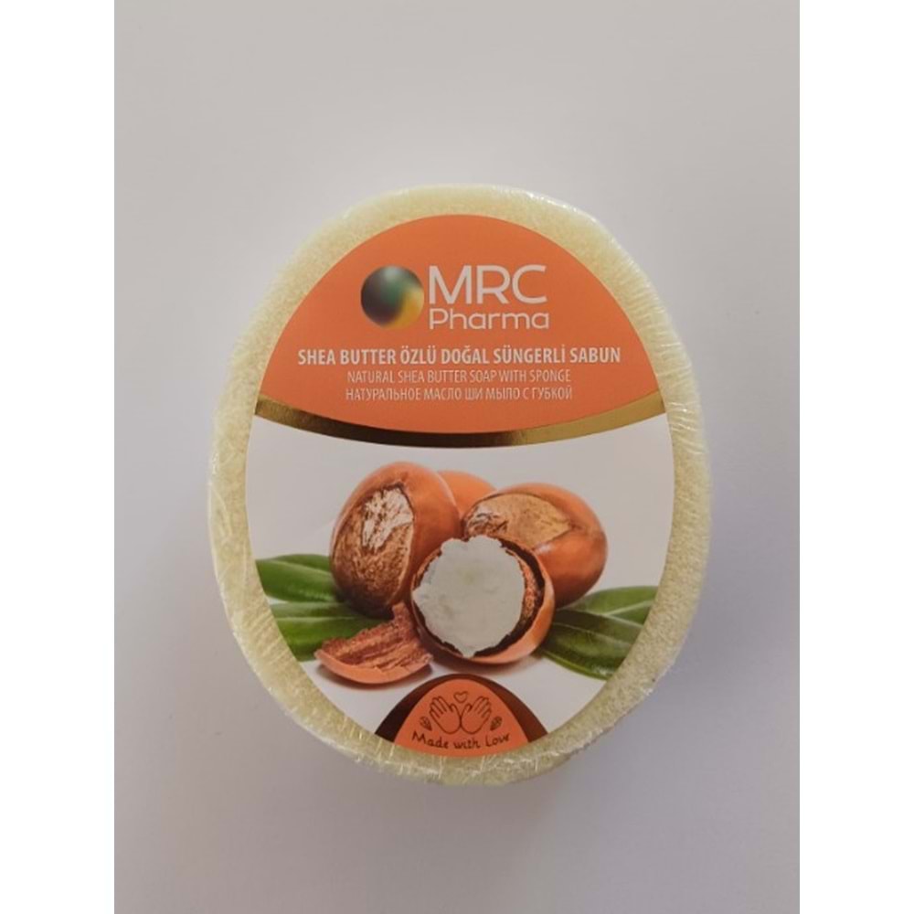 MRC SHEA BUTTER ÖZLÜ DOĞAL SÜNGERLİ SABUN 135 GR