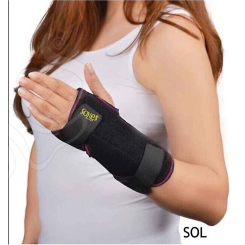 SOLES SOL EL-BİLEK ATELİ SİYAH - BEDENSİZ