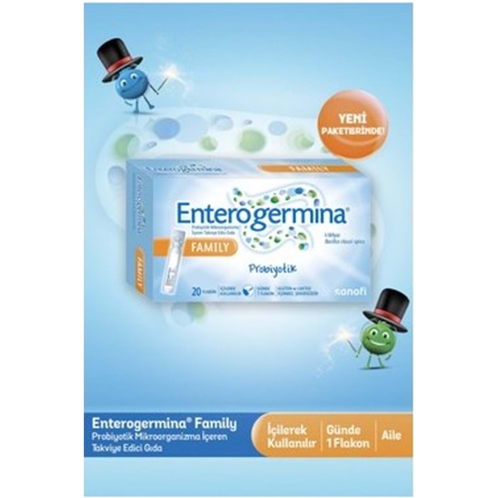 ENTEROGERMİNA FAMİLY 5 ML X 20 FLAKON