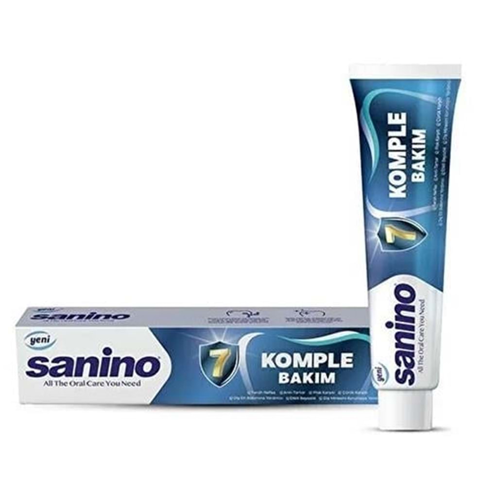SANİNO DİŞ MACUNU KOMPLE BAKIM 75 ML ( YERLİ ÜRETİM )