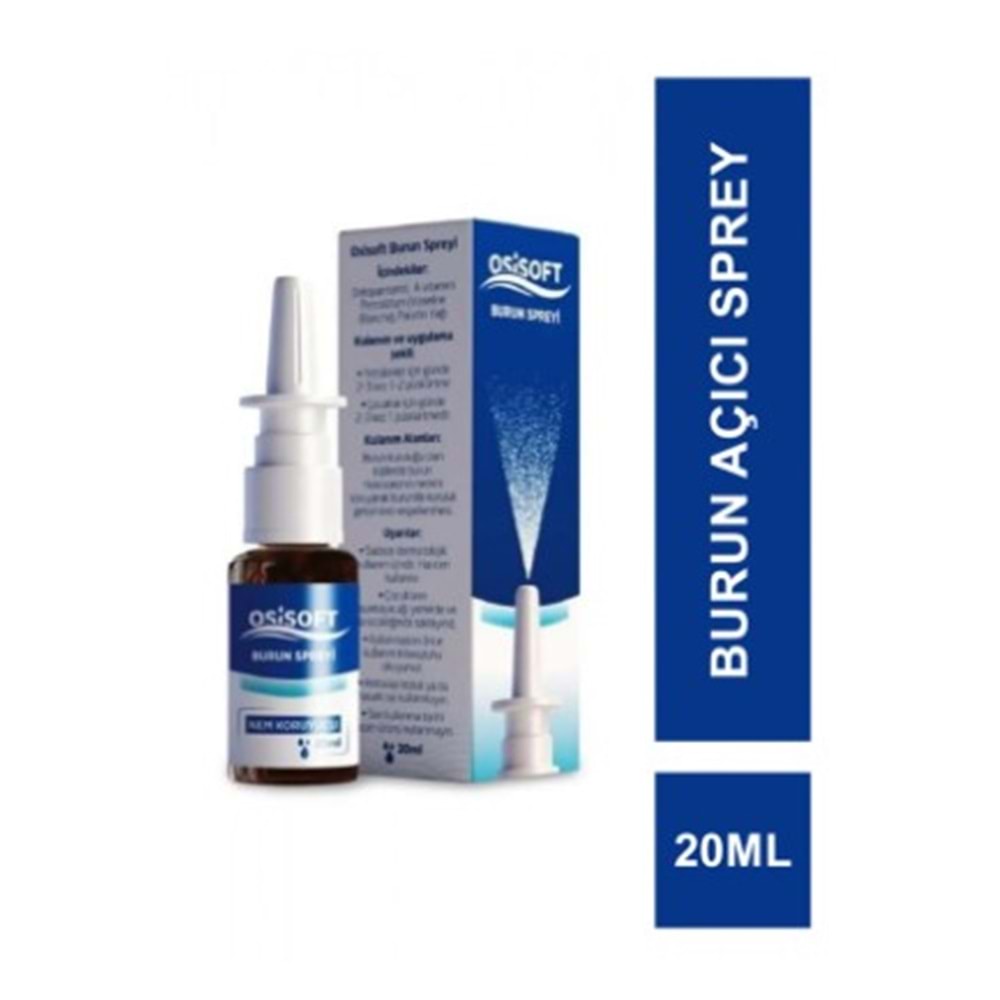 OSİSOFT BURUN SPREYİ 20 ML