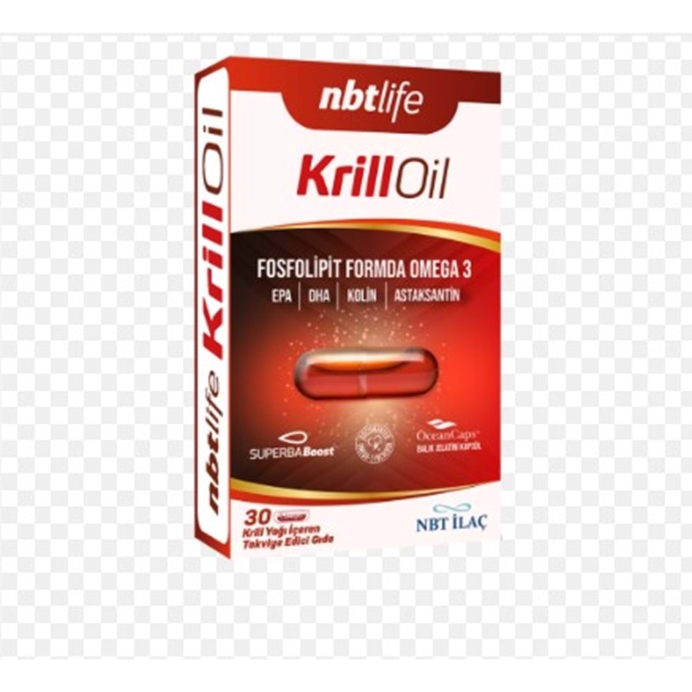 NBT LİFE KRİLL OİL 30 KAPSÜL