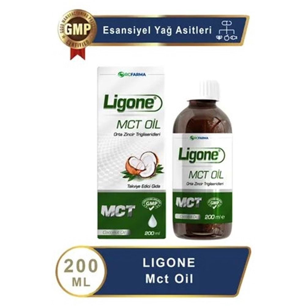 LİGONE MCT OİL 200 ML HİNDİSTAN CEVİZİ