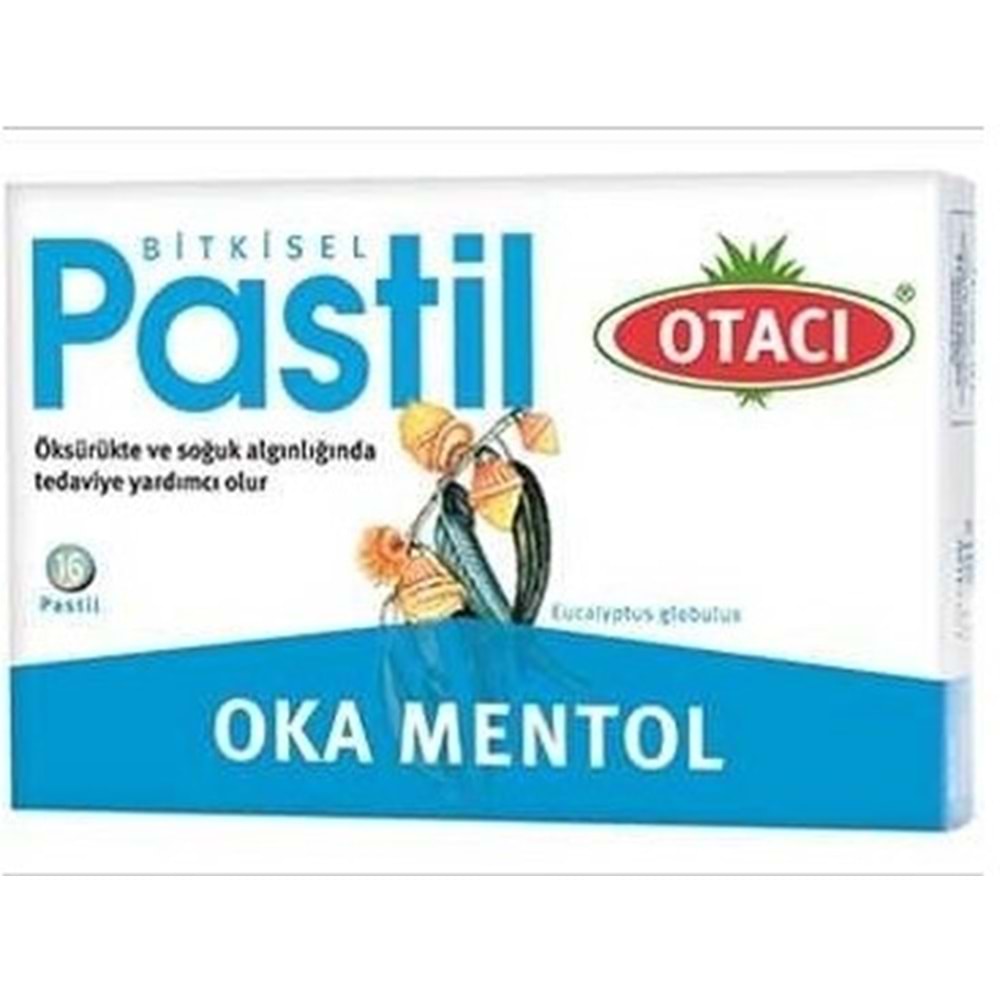 OTACI OKA MENTOL PASTİL 16'LI