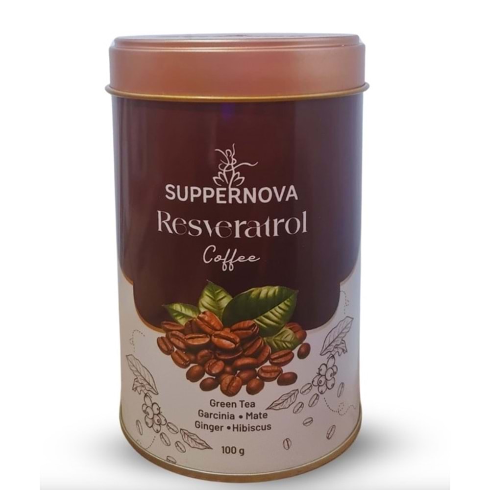 SUPPERNOVA RESVERATROL İÇEREN ZAYIFLATICI KAHVE 100GR